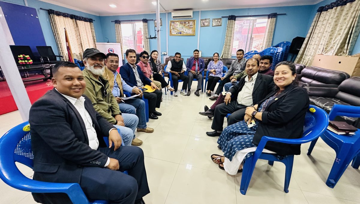 मञ्चको महाधिवेशन तयारी बैठक मञ्चको महाधिवेशन तयारी बैठक